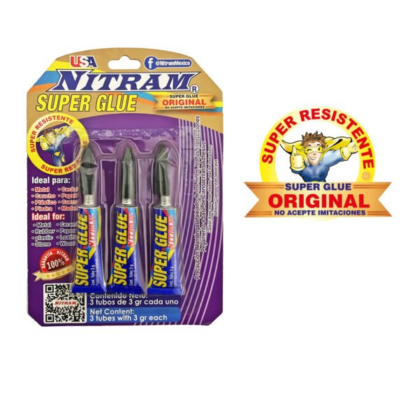 SUPER GLUE de 3gr NITRAM