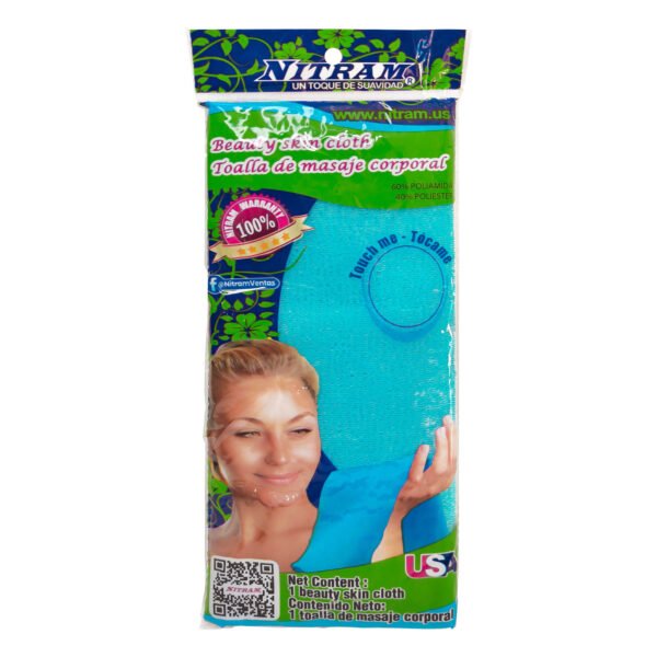 TOALLA EXFOLIANTE CORPORAL NITRAM